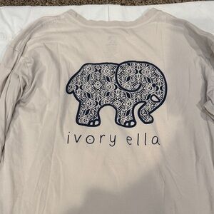 Ivory Ella Oversized Long Sleeve